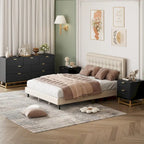 Cassettiera a 7 cassetti per camera da letto, cassettiera grande da 53,5 con gambe in metallo
