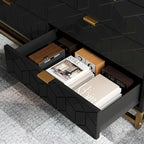 Cassettiera a 7 cassetti per camera da letto, cassettiera grande da 53,5 con gambe in metallo