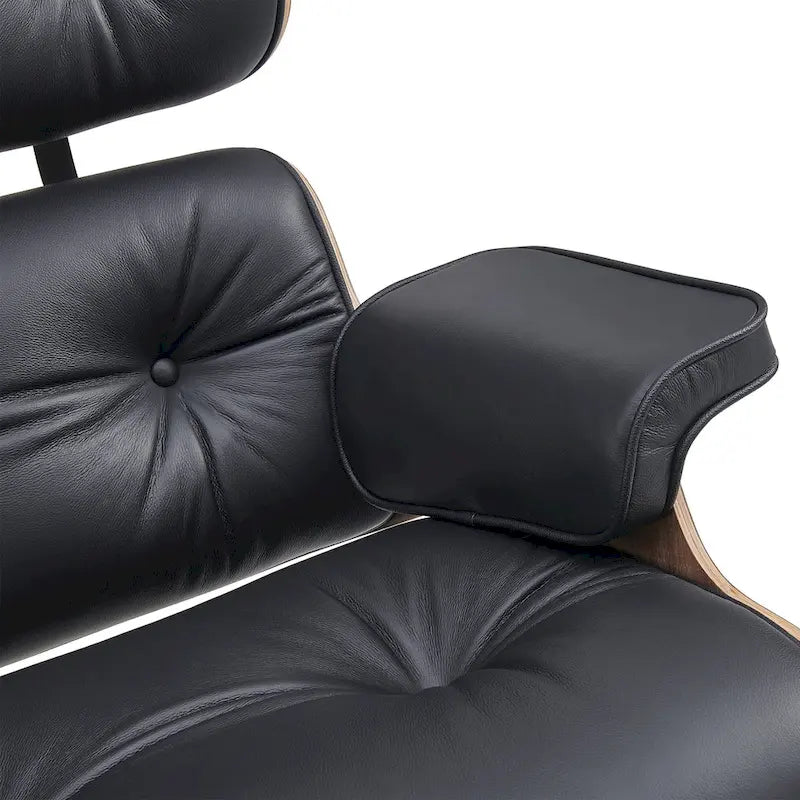 Set poltrona e pouf Mid-Century Modern