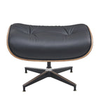 Set poltrona e pouf Mid-Century Modern