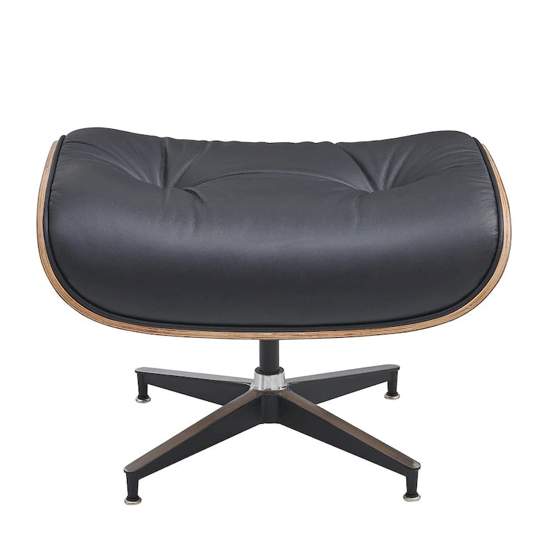 Set poltrona e pouf Mid-Century Modern