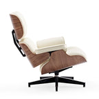 Set poltrona e pouf Mid-Century Modern