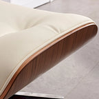 Set poltrona e pouf Mid-Century Modern