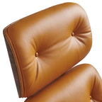 Set poltrona e pouf Mid-Century Modern