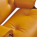 Set poltrona e pouf Mid-Century Modern