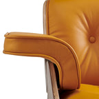 Set poltrona e pouf Mid-Century Modern