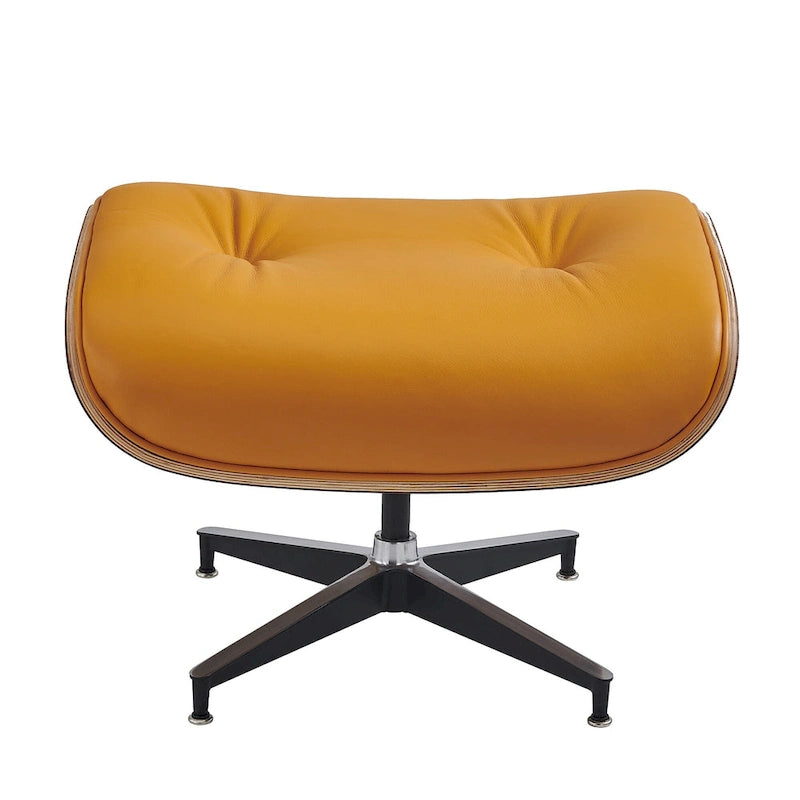 Set poltrona e pouf Mid-Century Modern