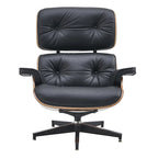 Set poltrona e pouf Mid-Century Modern