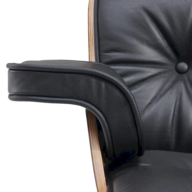 Set poltrona e pouf Mid-Century Modern