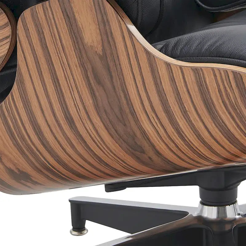 Set poltrona e pouf Mid-Century Modern