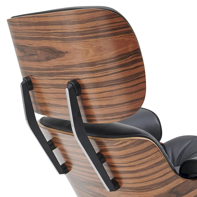 Set poltrona e pouf Mid-Century Modern