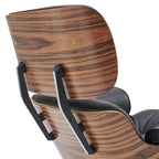 Set poltrona e pouf Mid-Century Modern