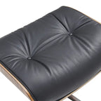 Set poltrona e pouf Mid-Century Modern