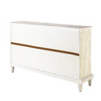 Credenza Laterale Tradizionale Effetto Invecchiato con Ripiani Regolabili