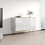 Credenza moderna da 5 pollici con frontali lucidi