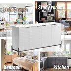 Credenza a 4 ante laccata lucida