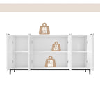 Credenza a 4 ante laccata lucida