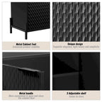 Credenza a 4 ante laccata lucida
