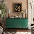 Credenza a 4 ante laccata lucida