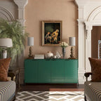 Credenza a 4 ante laccata lucida