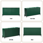 Credenza a 4 ante laccata lucida
