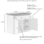 Isola da cucina Clifton - 60 cm P x 121,3 cm L x 92 cm A