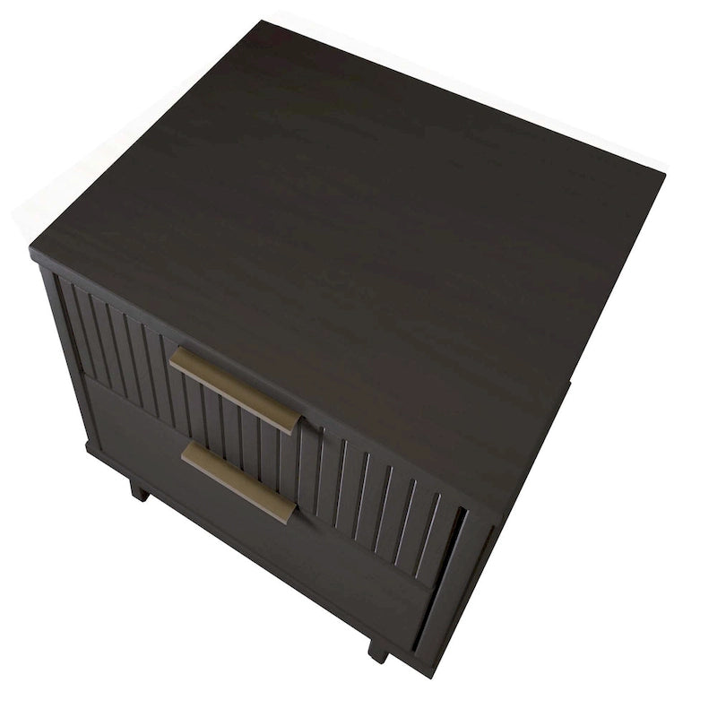 Set di 2 comodini Granville con 2 cassetti, stile Mid-Century