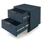Set di 2 comodini Granville con 2 cassetti, stile Mid-Century