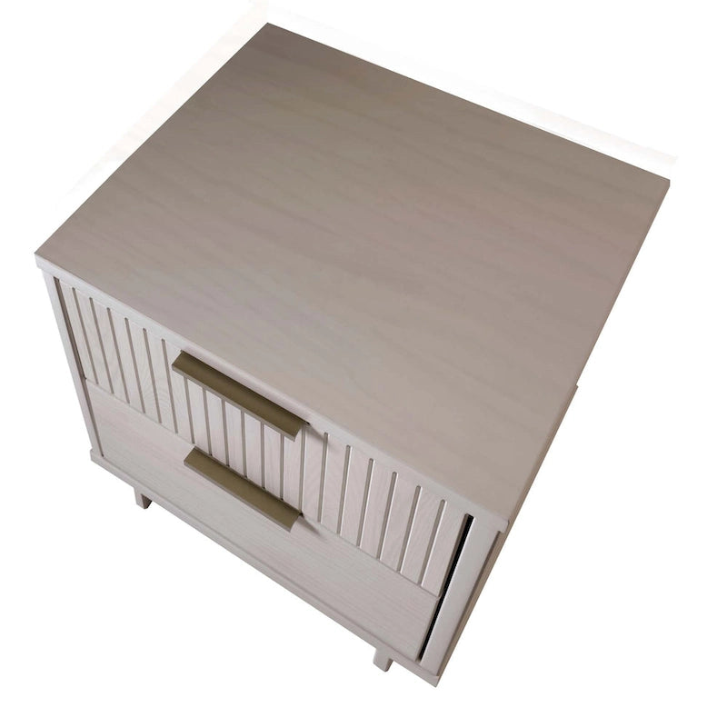 Set di 2 comodini Granville con 2 cassetti, stile Mid-Century