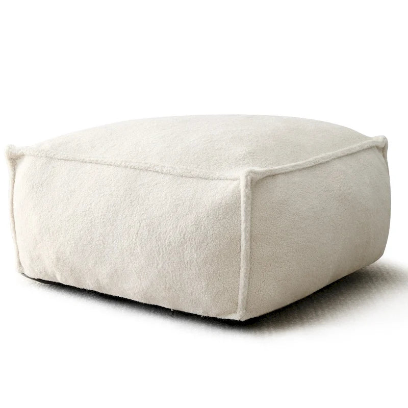 Pouf poggiapiedi a sacco 28x28 per soggiorno
