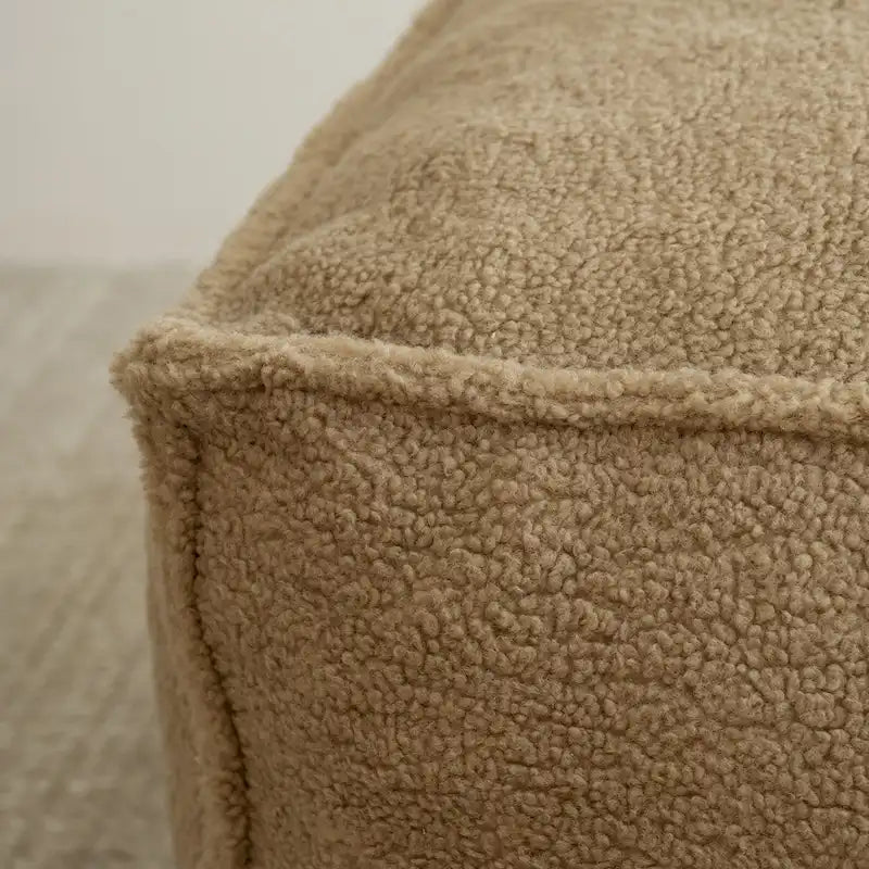 Pouf poggiapiedi a sacco 28x28 per soggiorno