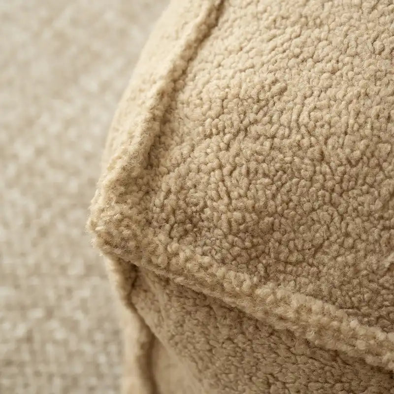 Pouf poggiapiedi a sacco 28x28 per soggiorno
