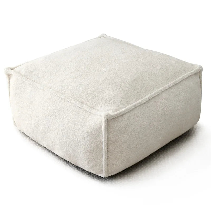 Pouf poggiapiedi a sacco 28x28 per soggiorno