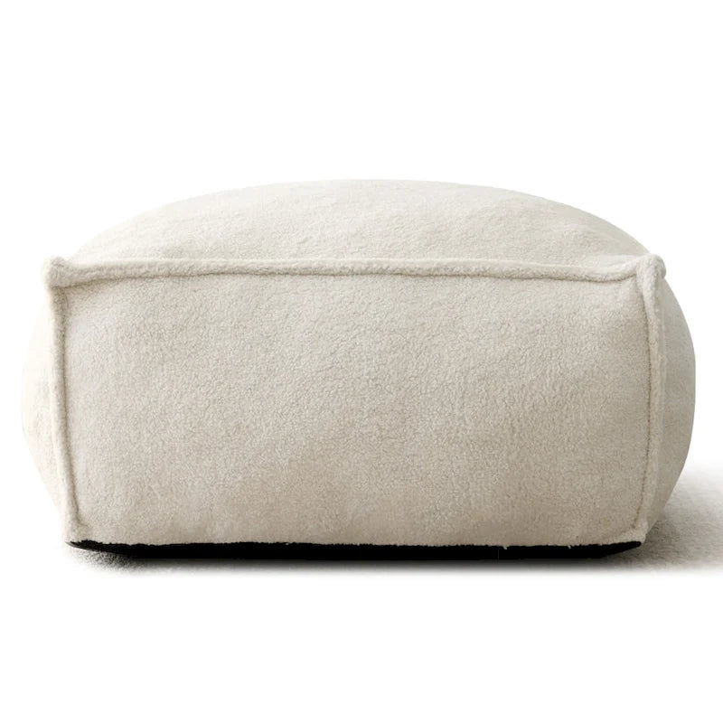 Pouf poggiapiedi a sacco 28x28 per soggiorno