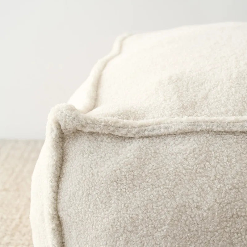 Pouf poggiapiedi a sacco 28x28 per soggiorno