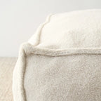 Pouf poggiapiedi a sacco 28x28 per soggiorno