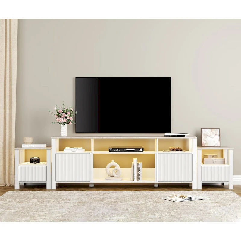 Mobile TV con Luci LED e Mobile Contenitore