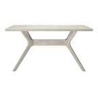Tavolo da pranzo rettangolare con gambe incrociate - 152 cm