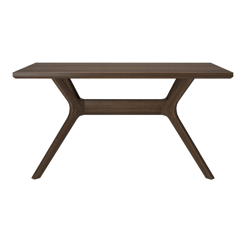 Tavolo da pranzo rettangolare con gambe incrociate - 152 cm