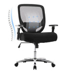 Big and Tall Heavy Duty Ergonomic Mesh Office Chair 500lbs with Wide Thick Seat