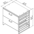 Classificatore laterale a 2 cassetti