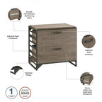 Classificatore laterale a 2 cassetti
