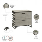 Classificatore laterale a 2 cassetti
