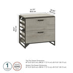 Classificatore laterale a 2 cassetti